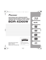 Pioneer BDR-XD05W Instrucciones de operación