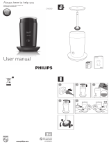 Senseo Senseo CA6500/60 Milk Frother Manual de usuario