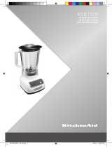 KitchenAid KSB1570WH Manual de usuario