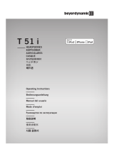 Beyerdynamic T 51 i Manual de usuario