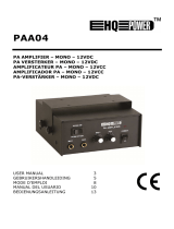 HQ-Power HQ Power PAA04 Manual de usuario