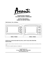 Avanti PO61BA Manual de usuario