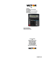 Victor 1190 El manual del propietario