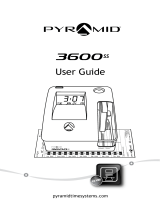 Pyramid Time Systems 3600SS Guía del usuario