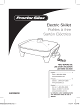 Proctor Silex 38526 El manual del propietario
