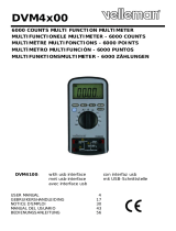 Velleman DVM4000 Manual de usuario