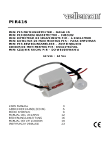 Velleman PIR416 Manual de usuario
