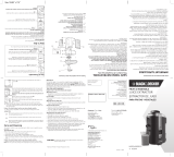 Black & Decker JE2200 Manual de usuario