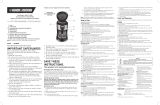 Black & Decker CM4000S Manual de usuario