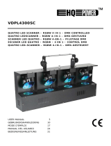 HQ-Power VDPL4300SC Manual de usuario