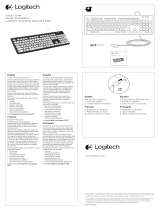 Logitech Washable Keyboard K310 Manual de usuario