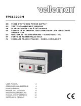 Velleman FPS1320SM Manual de usuario