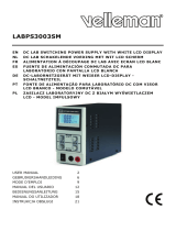 Velleman LABPS3003SM Manual de usuario
