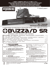 Kyosho No.30987BLIZZARD SR Wiress LAN Versiom Manual de usuario
