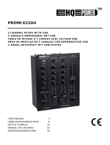 HQ Power PROMIX220U El manual del propietario