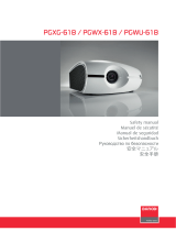 Barco PGWU-61B Manual de usuario