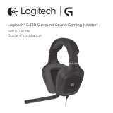 Dolby Laboratories G430 Surround Sound Gaming Headset Manual de usuario