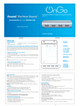 DreamGEAR ISOUND-4702 Guía del usuario