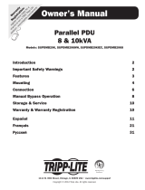 Tripp Lite 8 and 10kVA Parallel PDUs El manual del propietario