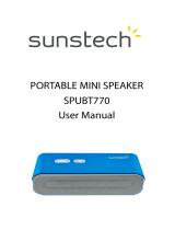 Sunstech SPUBT770 Manual de usuario