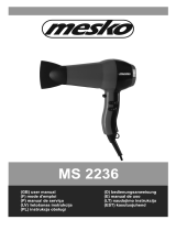 Mesko MS 2236 Instrucciones de operación