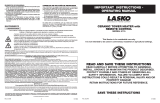 Lasko MODEL 5115 Manual de usuario