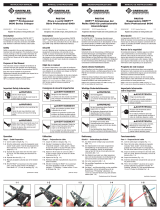 Greenlee PA8700 HDFT Professional 8000 Series Crimper Manual de usuario