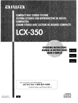 Aiwa LCX-350 Manual de usuario