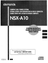 Aiwa NSX-A10 Manual de usuario