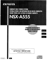Aiwa CX-NA555 Manual de usuario