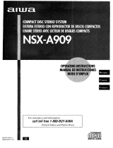 Aiwa NSX-A909 Manual de usuario