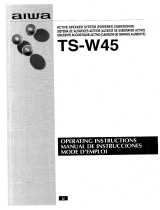 Aiwa TS-W45 Manual de usuario