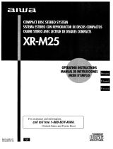 Aiwa XM-M25 Manual de usuario