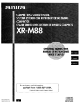 Aiwa XR-M88 Manual de usuario