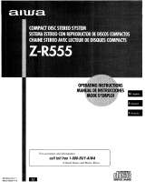Aiwa Z-R555 Manual de usuario