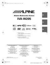 Alpine IVA-W205 Manual de usuario