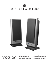 Altec Lansing VS2120 Manual de usuario
