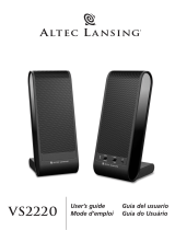 Altec Lansing VS2220 Manual de usuario
