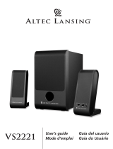 Altec Lansing XA2021 Manual de usuario