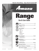 Amana AER5845RAW Manual de usuario