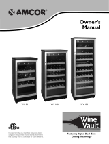Amcor Wine Vault WV 100 Manual de usuario