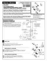 American Standard T375 Manual de usuario
