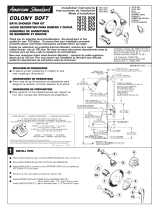 American Standard T675.501 Manual de usuario