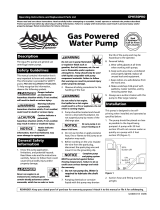 Aqua PRO GPH550PRO Manual de usuario