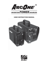 ArcOne Inverter Power Sources Manual de usuario