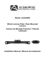 Audiovox Aca200w Manual de usuario