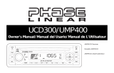 Audiovox UCD300 Manual de usuario