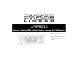 Audiovox UMP8015 Manual de usuario