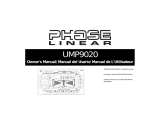 Audiovox UMP9020 Manual de usuario