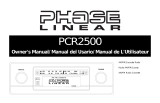 Audiovox PCR2500 Manual de usuario